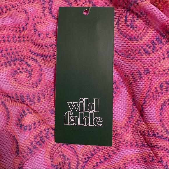 Wild Fable Pink Bathing Suit Coverup Skirt S - Picture 2 of 4